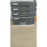 מגירות 4 מדפים